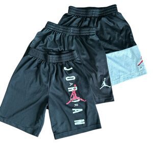 Air Jordan Set of Youth Boys Athletic Basketball Shorts Size Small